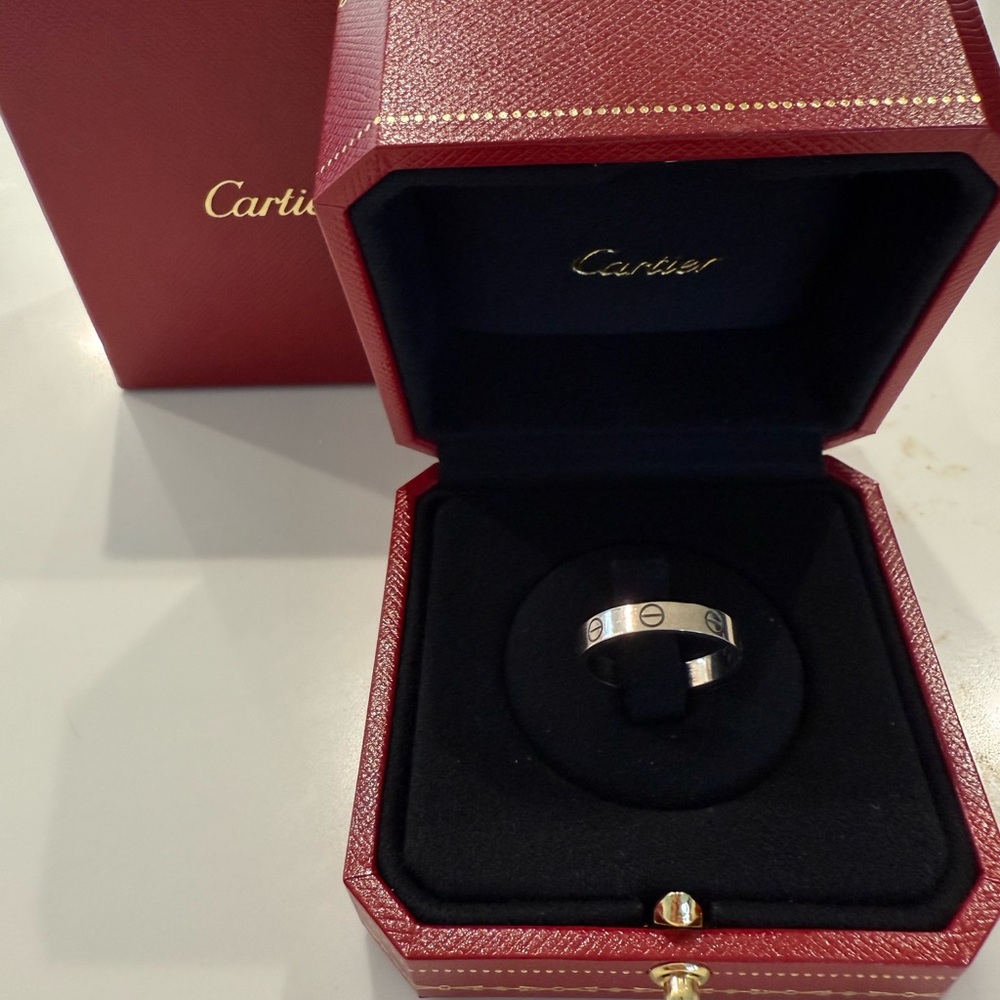 Cartier White Gold Ring for Woman